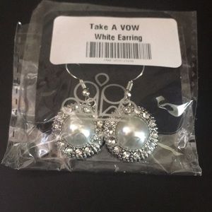 White Earrings